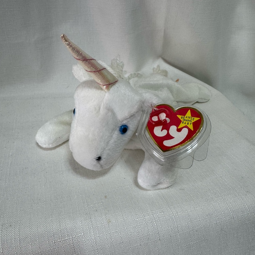 White Unicorn Plush Toy